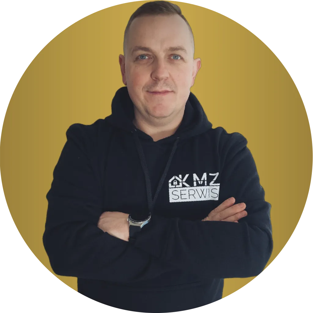 Kamil Zajączkowski właściciel firmy KMZ Serwis z Bielska Białej