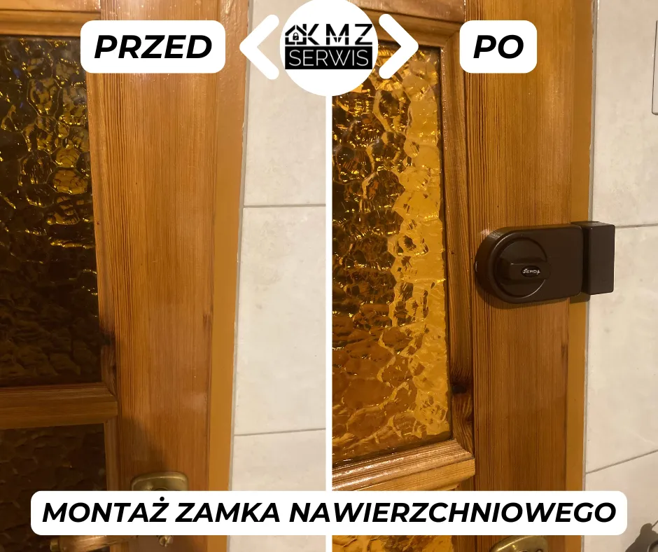 montaż zamka nawierzchniowego