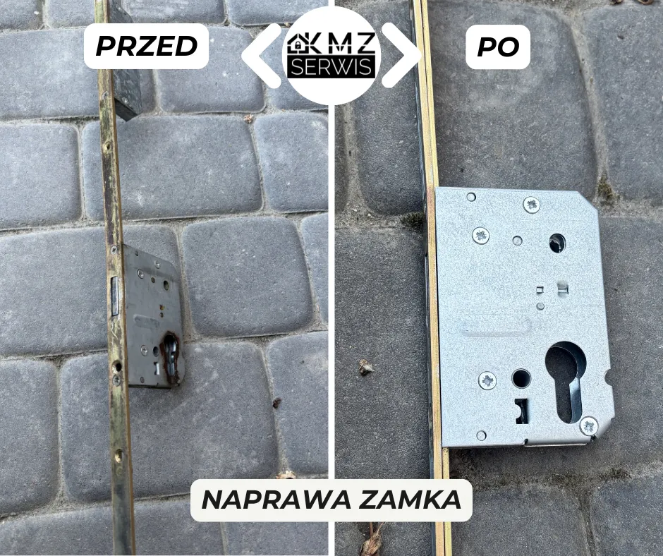 naprawa zamka