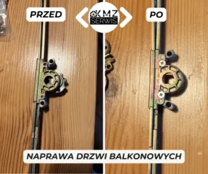 naprawa drzwi balkonowych 2