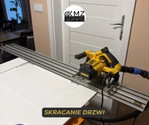 skracanie drzwi