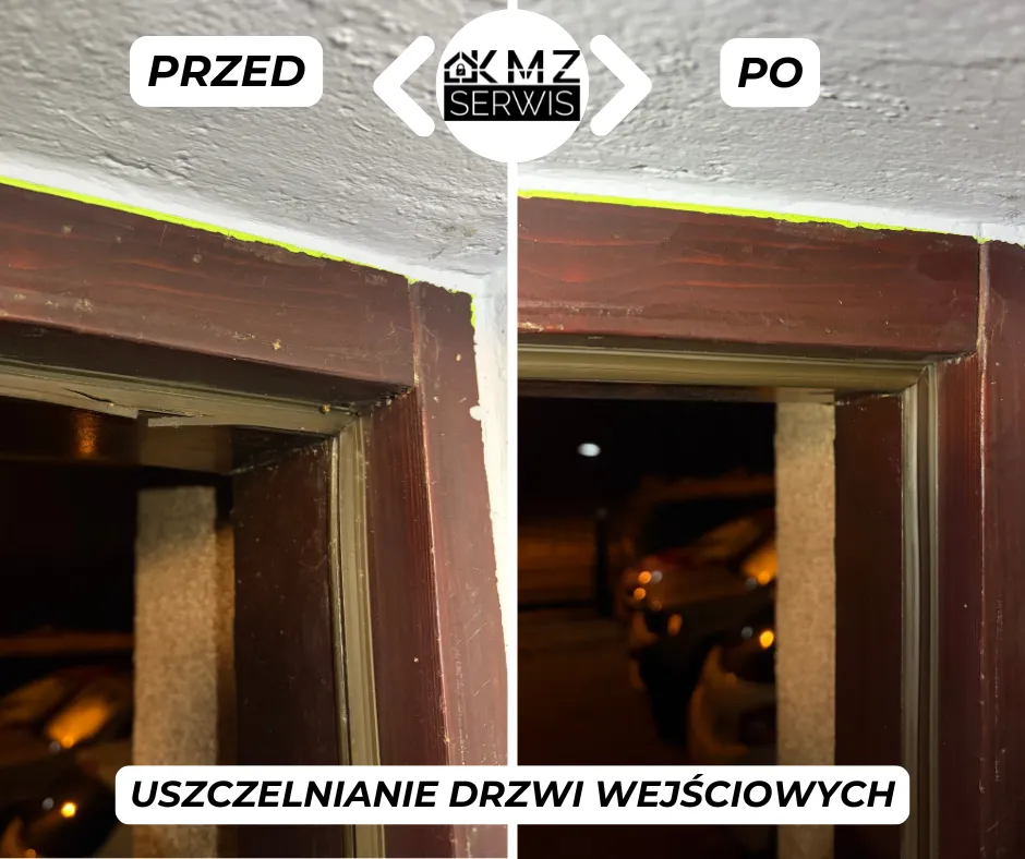 uszczelnianie drzwi wejściowych