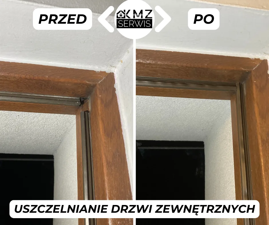 uszczelnianie drzwi zewnętrznych