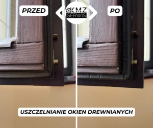 uszczelnianie okien drewnianych