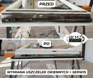 wymiana uszczelek +serwis