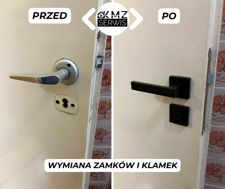 wymiana zamków i klamek